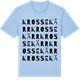 Blue Soul t-shirt med Krossekärr ordlek t-shirt