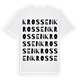 Krossen ordlek t-shirt