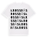Krossnäs ordlek t-shirt