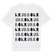 Krubbo ordlek t-shirt