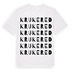Krukered ordlek t-shirt – ekologisk bomull t-shirt från Pinshirt