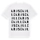 Krusekulle ordlek t-shirt