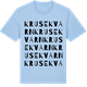 Blue Soul t-shirt med Krusekvarn ordlek t-shirt