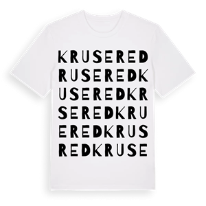 Krusered ordlek t-shirt – ekologisk bomull t-shirt från Pinshirt