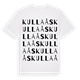 Kullaås ordlek t-shirt