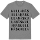 Mid Heather Gray t-shirt med Kullanäs ordlek t-shirt