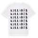 Kullanäs ordlek t-shirt