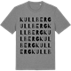 Mid Heather Gray t-shirt med Kullberg ordlek t-shirt