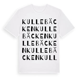 Kullebäcken ordlek t-shirt – ekologisk bomull t-shirt från Pinshirt