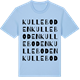 Blue Soul t-shirt med Kulleboden ordlek t-shirt