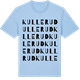 Blue Soul t-shirt med Kullerud ordlek t-shirt