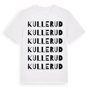 Kullerud ordlek t-shirt – ekologisk bomull t-shirt från Pinshirt
