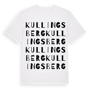 Kullingsberg ordlek t-shirt – ekologisk bomull t-shirt från Pinshirt