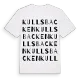Kullsbacken ordlek t-shirt