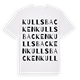 Kullsbacken ordlek t-shirt