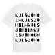 Kulsjöholm ordlek t-shirt