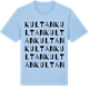 Blue Soul t-shirt med Kultan ordlek t-shirt