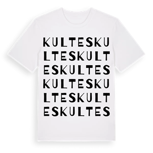 Kultes ordlek t-shirt – ekologisk bomull t-shirt från Pinshirt