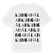 Kungahålan ordlek t-shirt