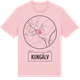 Pink Cotton t-shirt med Kungälv t-shirt