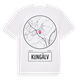 White t-shirt med Kungälv t-shirt