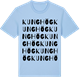 Blue Soul t-shirt med Kunghög ordlek t-shirt