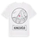White t-shirt med Kungshöjd t-shirt