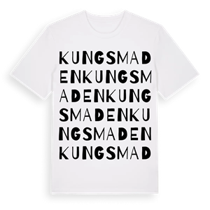 Kungsmaden ordlek t-shirt – ekologisk bomull t-shirt från Pinshirt
