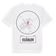 White t-shirt med Kvänum t-shirt