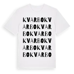 Kvarbo ordlek t-shirt – ekologisk bomull t-shirt från Pinshirt