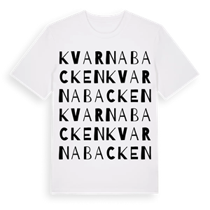 Kvarnabacken ordlek t-shirt – ekologisk bomull t-shirt från Pinshirt
