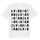 Kvarnagärde ordlek t-shirt