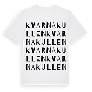 Kvarnakullen ordlek t-shirt – ekologisk bomull t-shirt från Pinshirt