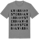 Mid Heather Gray t-shirt med Kvarnamysterna ordlek t-shirt