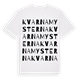 Kvarnamysterna ordlek t-shirt
