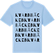 Blue Soul t-shirt med Kvarnbäcken ordlek t-shirt