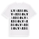 Kvarnbo ordlek t-shirt