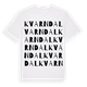 Kvarndal ordlek t-shirt