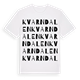 Kvarndalen ordlek t-shirt