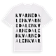 Kvarnedalen ordlek t-shirt