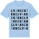 Blue Soul t-shirt med Kvarnegärde ordlek t-shirt