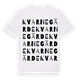 Kvarnegärde ordlek t-shirt