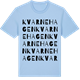 Blue Soul t-shirt med Kvarnehagen ordlek t-shirt