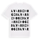 Kvarnehogen ordlek t-shirt