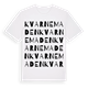 Kvarnemaden ordlek t-shirt