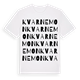 Kvarnemon ordlek t-shirt