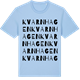 Blue Soul t-shirt med Kvarnhagen ordlek t-shirt