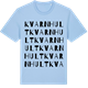Blue Soul t-shirt med Kvarnhult ordlek t-shirt