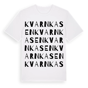 Kvarnkasen ordlek t-shirt – ekologisk bomull t-shirt från Pinshirt
