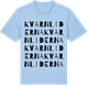 Blue Soul t-shirt med Kvarnliderna ordlek t-shirt